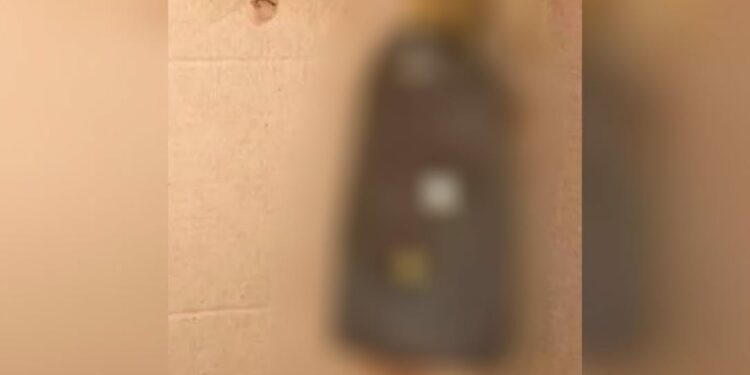 Para ameaçar mulher, homem envia língua de boi com projéteis de 9 mm e um cadeado preso