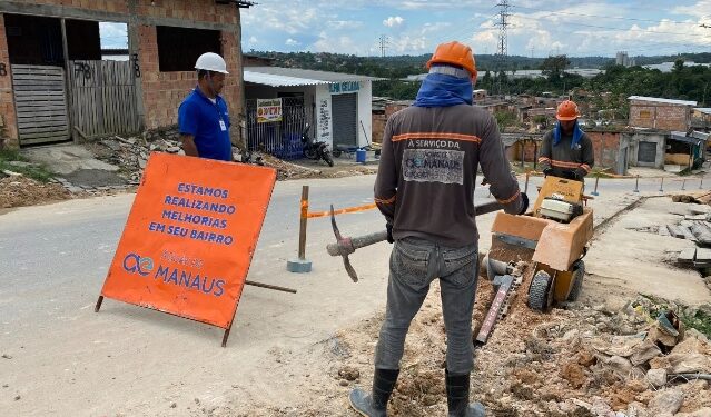 Mais de 17 mil moradores são beneficiados com água potável na torneira, em comunidades do Jorge Teixeira