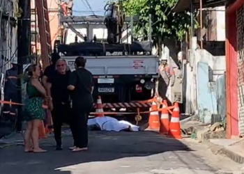 Funcionário terceirizado da Amazonas Energia morre de infarto enquanto trocava fiação