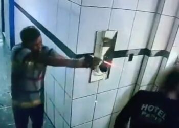 Vídeo: Homem executa funcionário de hotel no Centro de Manaus e vai preso com mais três