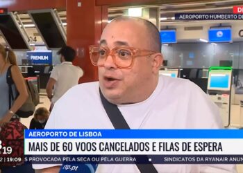 Brasileiro reclama de voo cancelado a repórter: ‘Mesma cueca há seis dias. Suvaco fedendo’; vídeo