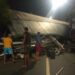 Carreta esmaga carro e bloqueia rua por horas na Zona Sul de Manaus