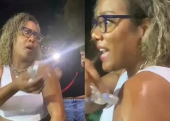 Mulher viraliza ao se decepcionar com ‘Deus grego’ cecezento: ‘Bonito e fedendo’; vídeo