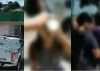 Vídeo: briga em escola municipal de Manaus acaba com spray de pimenta e revolta
