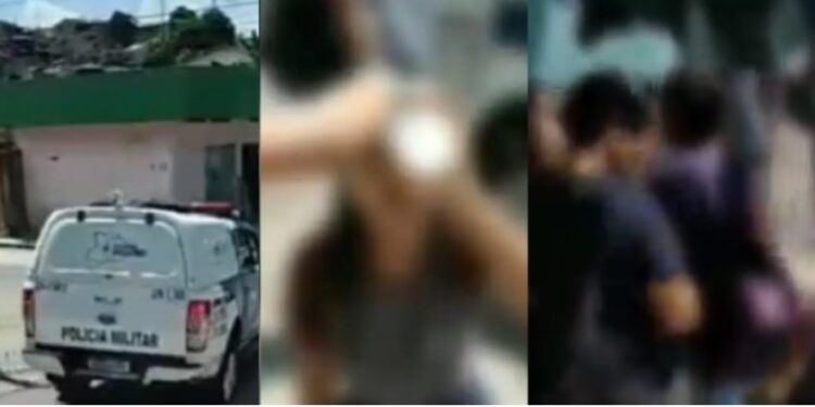 Vídeo: briga em escola municipal de Manaus acaba com spray de pimenta e revolta