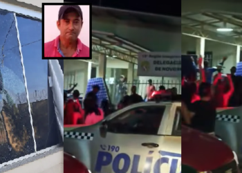 População invade delegacia para matar homem que estuprou e arrancou couro cabeludo de jovem