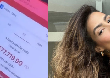 Influenciadora mostra a fatura de R$ 377 mil do cartão de crédito e dispara: ‘Como vou pagar?’