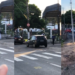 Motorista da linha 359 sai do ônibus para ajudar deficiente visual a atravessar a rua em Manaus