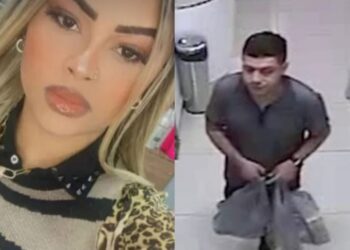 Suspeito de matar grávida a facadas é gravado saindo de prédio; filha dela dormia em berço