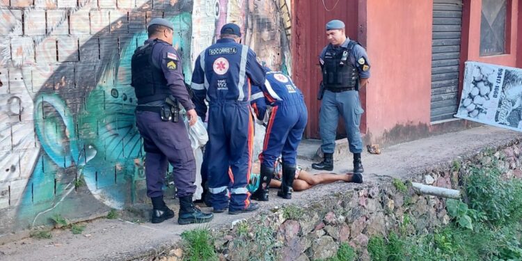 Na Redenção, vulgo ‘Índio’ leva vários tiros no peito em local de tráfico de drogas
