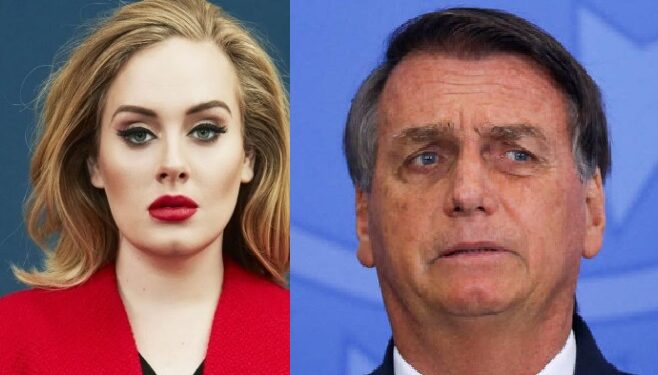 Vídeo: Adele grita “fora Bolsonaro” durante show lotado em Londres
