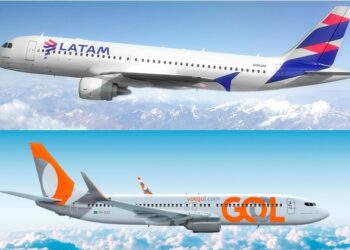 Piloto da Gol arremete e evita tragédia com avião da Latam no aeroporto