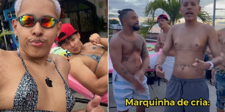 Vídeo: Depois do ‘calvão de cria’, manauara resolve lacrar e cria a ‘marquinha de cria’