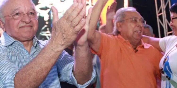 Amazonino ignora prisão de José Melo por corrupção e viaja com aliado em jato de luxo para pedir votos