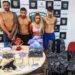 Perdeu, perdeu! Grupo liderado por loirona é preso com fardas da Rocam, arma e drogas em Manaus