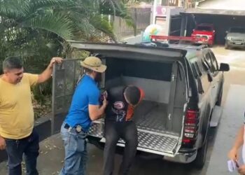 Preso trabalhando como mototaxi, suspeito de assassinar segurança de padaria em Manaus