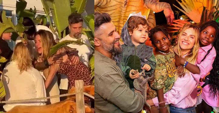 Filhos de Giovanna Ewbank e Gagliasso sofrem racismo e atriz reage: ‘Merece porrada’; vídeos