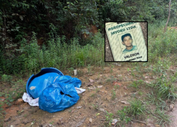 Corpo com 34 facadas é colocado em saco dentro de bacia e jogado na Ponta Negra