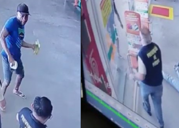 Vídeo: Detento bebe garrafa inteira de 51, pega margarina e agride segurança no Educandos