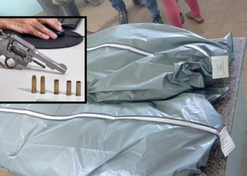 Cenas fortes: Dupla é morta após trocar tiros com a PM em Iranduba