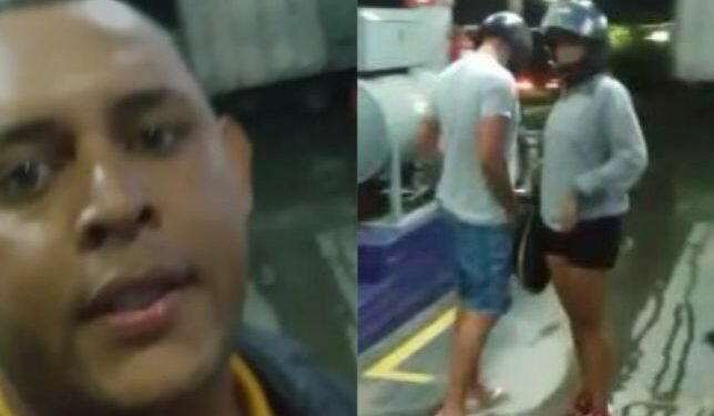 ‘Essa rabo pôdi’, diz traído ao flagrar esposa saindo do motel com o amante; vídeo