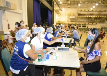 Ponto de vacinação do Studio 5 encerra atividades nesta quarta-feira, 31/8