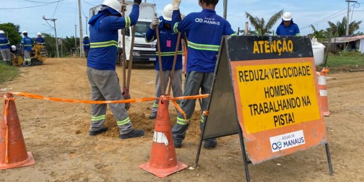 Comunidade com mais de 10 mil moradores começa a receber obras de saneamento básico na zona Norte