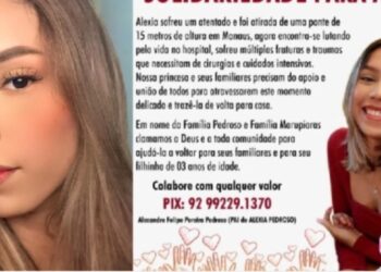 Jovem empurrada da ponte da 7 de Setembro luta pela vida no 28 de Agosto: namorado é suspeito do crime