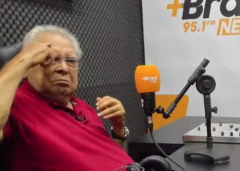 Amazonino “trava” durante entrevista em Manaus e saúde volta a ser tema de polêmica