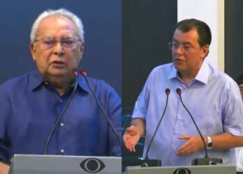 Braga e Amazonino vendem soluções no debate após anos no poder