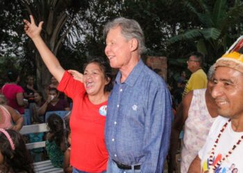 ‘Meu compromisso com os povos indígenas é histórico e inquestionável’, diz Arthur Neto em encontro no Parque das Tribos