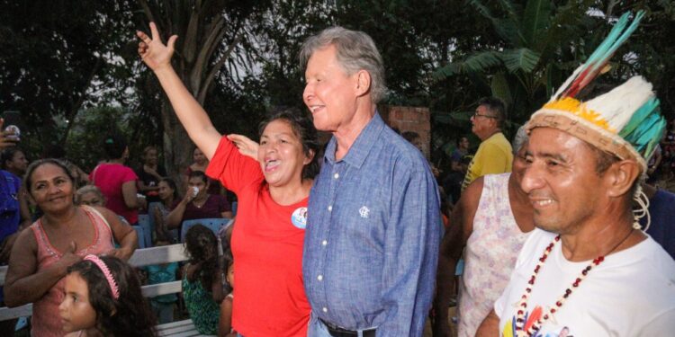 ‘Meu compromisso com os povos indígenas é histórico e inquestionável’, diz Arthur Neto em encontro no Parque das Tribos