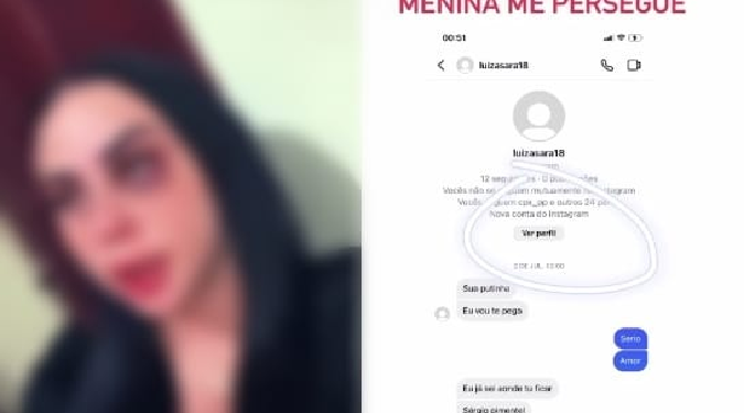 Blindada apanha de namorado que seria de grupo criminoso de Manaus: ‘Ele não queria ir embora’