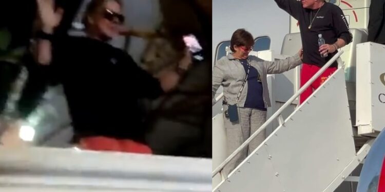 Vídeo: Axl Rose acena para fãs e esbanja simpatia em Manaus