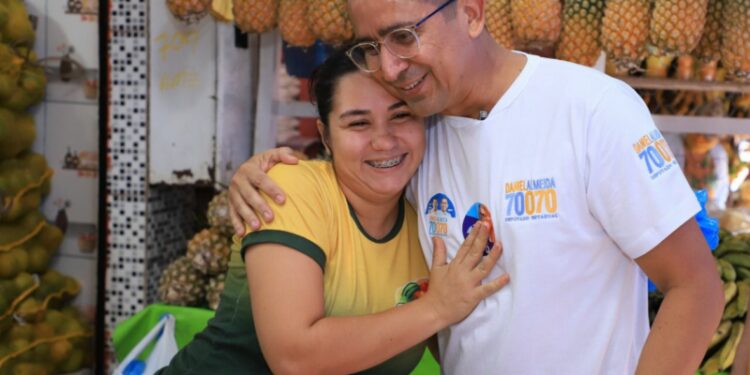 Manacapuru recebe Daniel Almeida com carreata, caminhada e reunião com moradores da cidade