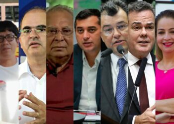 Candidatos ao governo do AM ficam frente a frente em 1º debate neste domingo
