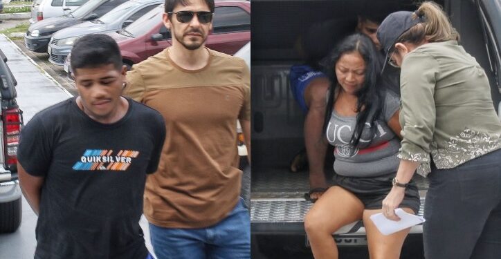 Após fazer live de duplo homicídio, Cabron e Princesa são presos em Manaus