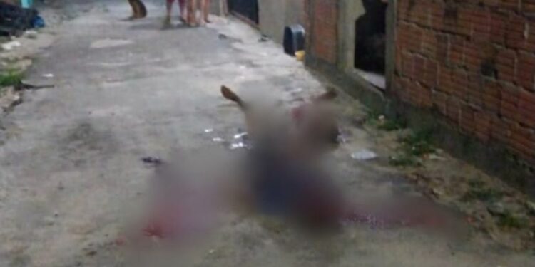 Cenas fortes: Dupla fica com o rosto desfigurado ao serem mortos em beco de Manaus