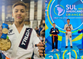 Isaque Lima, aos 12 anos, é revelação do Jiu-Jítsu e campeão do Sul-Americano