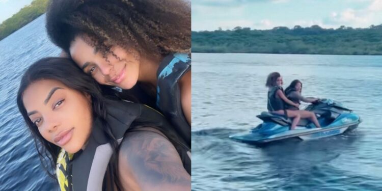Ludmilla e Brunna Gonçalves se encantam em passeio pelo Rio Negro: ‘a energia da natureza é surreal’