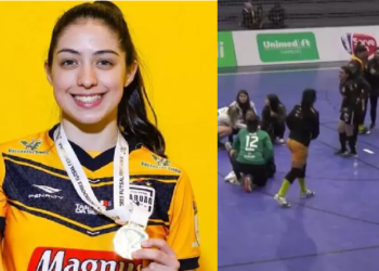 Vídeo: Jogadoras de futsal ficam desoladas ao descobrirem ao vivo que colega morreu