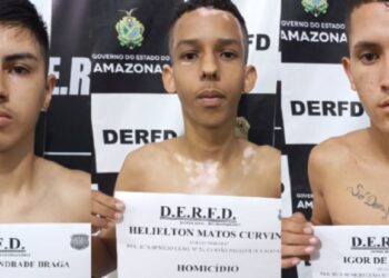 Trio acusado de armar emboscada para amigo é preso na zona Norte de Manaus