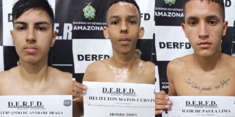 Trio acusado de armar emboscada para amigo é preso na zona Norte de Manaus
