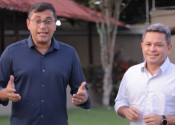 Wilson Lima anuncia Tadeu de Souza como seu vice para o governo do Amazonas