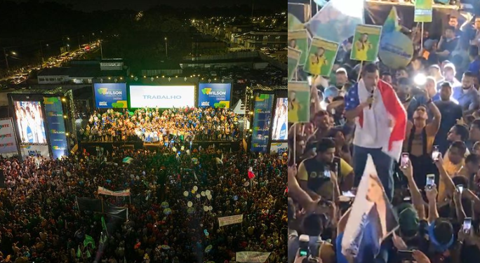 ‘Enquanto eles prometem, nós fazemos e entregamos’, diz Wilson Lima durante convenção de candidatura