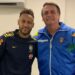Neymar manda recado a Bolsonaro após visita do Presidente à instituto: ‘visita ilustre’