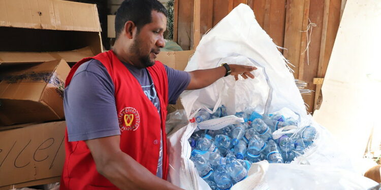 #SouManaus gera 1,3 tonelada de material reciclável