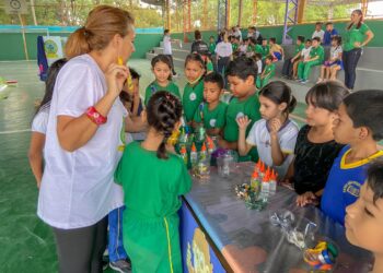 Escola da Prefeitura é beneficiada com projeto de sustentabilidade que passa pela primeira vez em Manaus