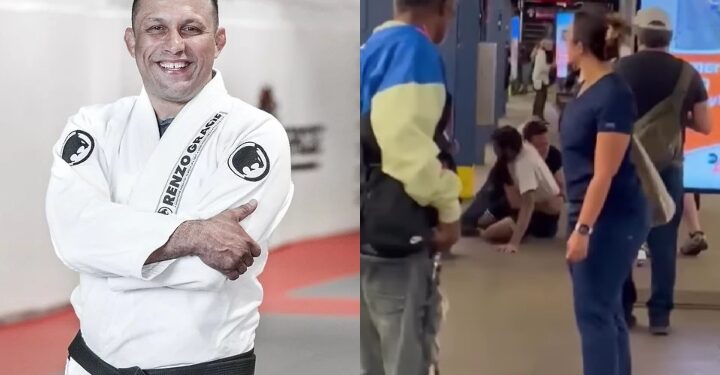 Lutador brasileiro é agredido nos EUA por falar português e imobiliza agressor; veja o vídeo