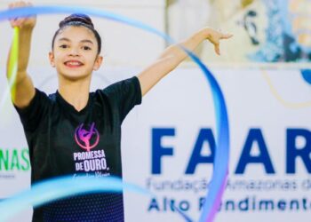 Amazonense é bronze no Campeonato Brasileiro de Ginástica Rítmica em São Caetano (SP)